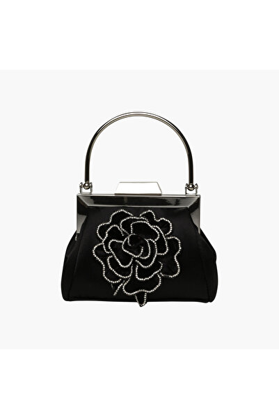 Steve Madden حقيبة كلاتش مزخرفة بمقبض معدني