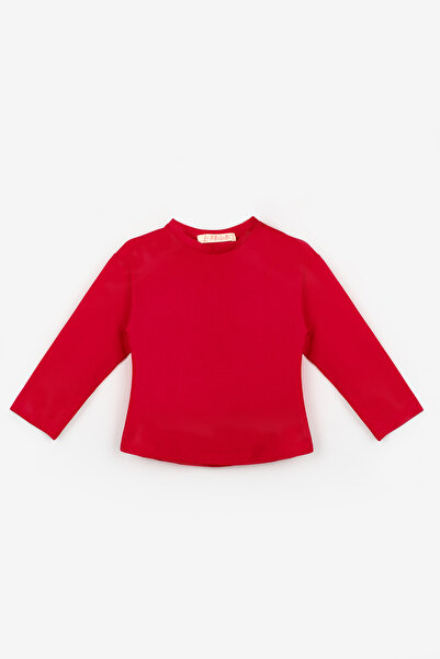 Le Mabelle Red White Long Sleeve Combed Cotton 2-Pack T-Shirt