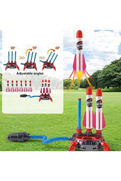 Doris Rocket launcher game for kids with 6 rockets