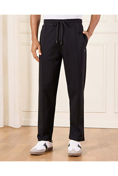 REDTAG Men Black Lounge Pants