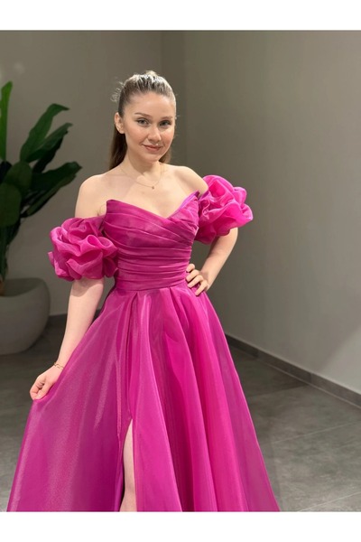 Verda Moda YENİ VERDA MODA KADIN ABİYE ELBİSE İLAY