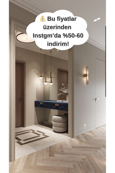 SadeceInterior ANTRE TASARIMI FİYAT Ölçüye Özel ve Sizden Gelen Tasarıma Göre Özel Üretim