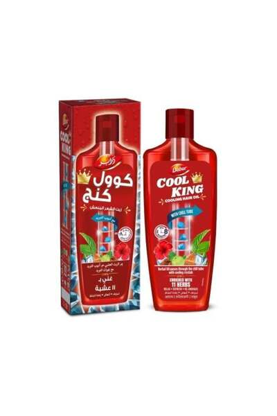 Dabur دابر كول كنج زيت الشعر المنعش مع أنبوب التبريد - 200 مل