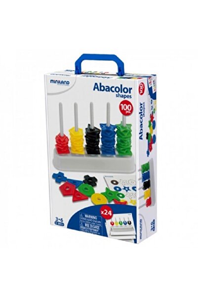 Miniland Numaratoare Abacolor cu forme si activitati
