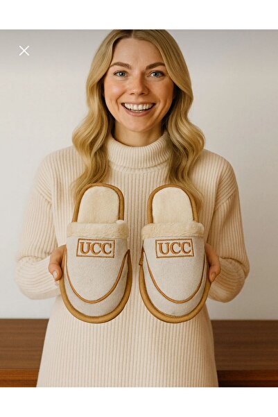 WOSSE SICAK TÜYLÜ ESNEK TABAN KIŞLIK EV TERLİĞİ