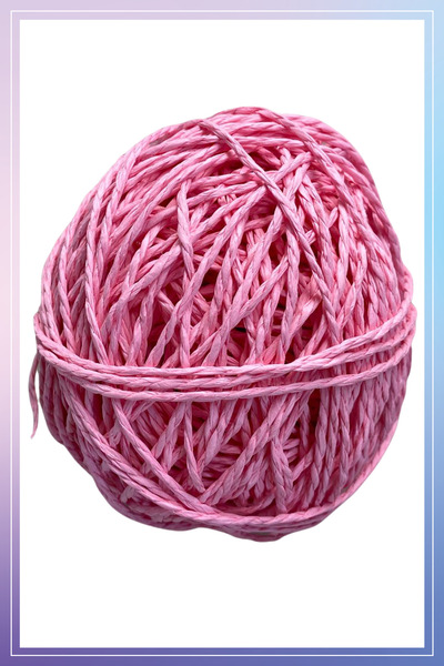 Mai Handmade Kağıt İp 25 gram Sarılmış Örgü İpi