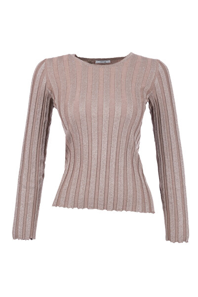 Unique fashion ملابس تريكو نسائية فريدة ذات أكمام طويلة - أناقة يومية