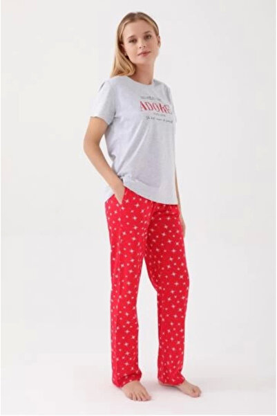 DREAM FASHION Kar Melanj Women's Short Sleeve Pajama Set