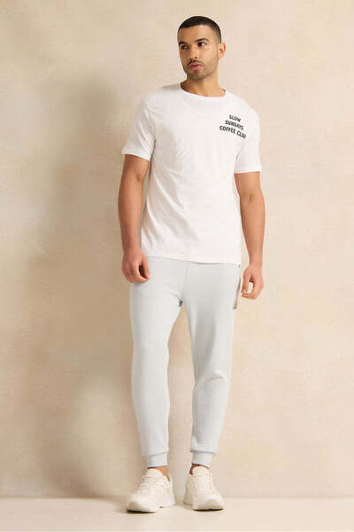 REDTAG Men White Active Pants