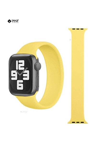 ineix حزام بديل من السيليكون القابل للتمدد من سولو لوب لساعة أبل 42،44 مم