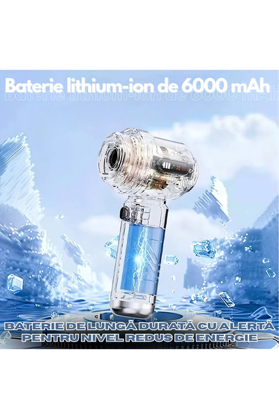 OEM 4 in 1 Portable Car Vacuum Cleaner, 110W, 17000 Pa, HEPA Filter, Black, USB Type-C Charging, Battery