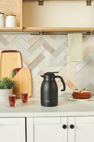 Karaca Termoluxe Termos Siyah 2L