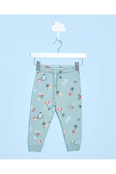 REDTAG بنطال رياضي أخضر من Sea Life للأولاد الرضع