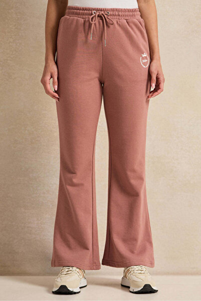 REDTAG Women Brown Fit And Flare Pants