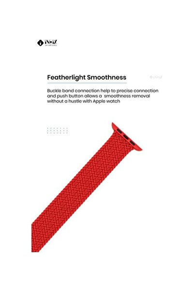 ineix Solo Loop Replacement Strap For Apple Watch 42,44