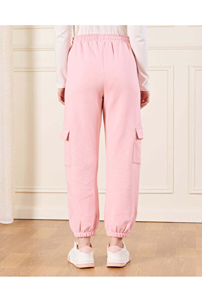 REDTAG Senior Girls Pink Cargo Pocket Pants