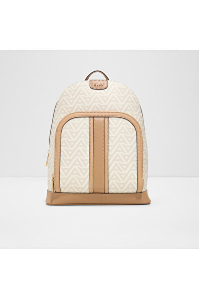 Aldo حقيبة ظهر كادوما مونوغرام بمقبض علوي وسحاب وحزام قابل للتعديل