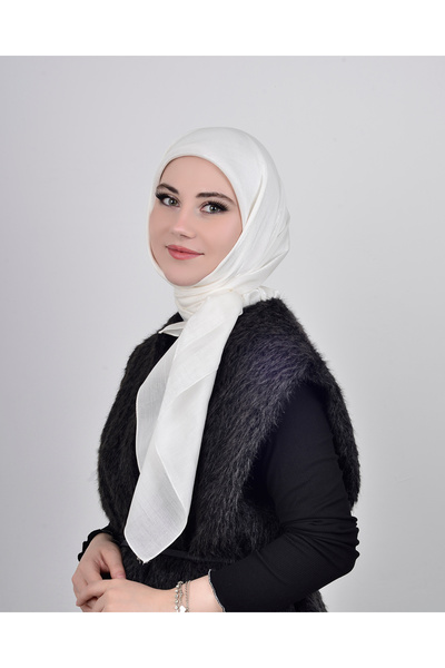 ZENİPEK Φουλάρι βραδινό φόρεμα Hayal - Εκρού