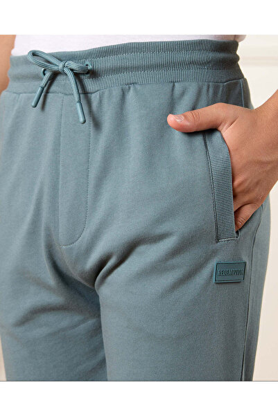 REDTAG Senior Boys Blue Solid Active Pants