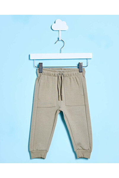 REDTAG Infant Boys Green Pleated Active Pants