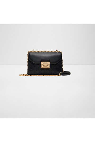 Aldo حقيبة كروس بودي من Crelalle Monogram مزودة بقفل وحزام سلسلة
