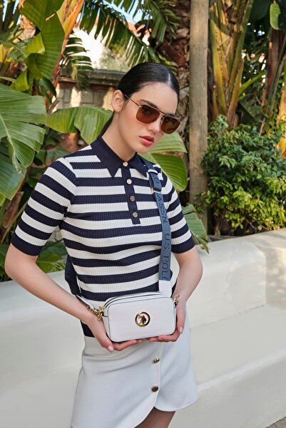 U.S. Polo Assn. White Women's Shoulder Bag Us23249