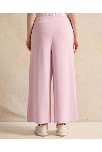 REDTAG Girls Lilac Wide Leg Trousers