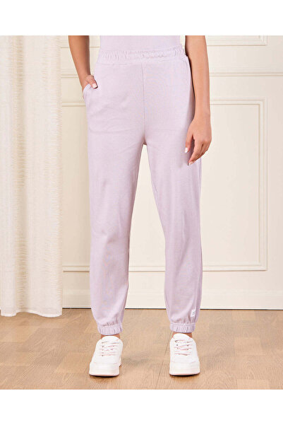 REDTAG Senior Girls Lilac Print Active Pants