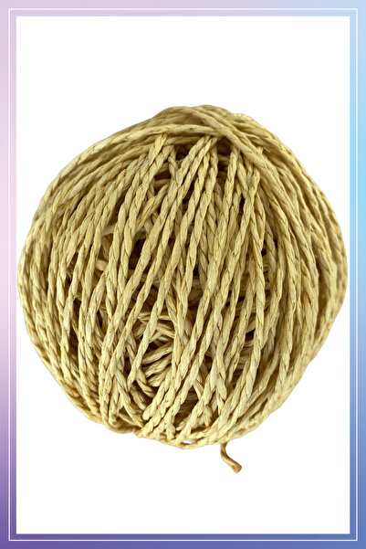 Mai Handmade Kağıt İp 25 gram Sarılmış Örgü İpi