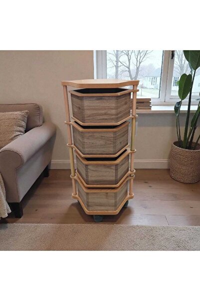 ARBOR EV AHŞAP 4 KATLI ALTIGEN SEBZELİK