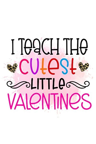 OEM Autocolant „Îi învăț pe cei mai drăguți Valentine's” - Vinil PVC, Bordură...