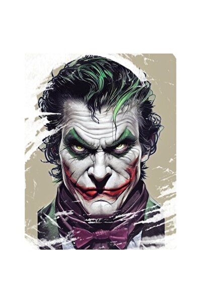 OEM Autocolant cu portretul lui Joker (Arthur Fleck), vinil PVC multicolor, m...