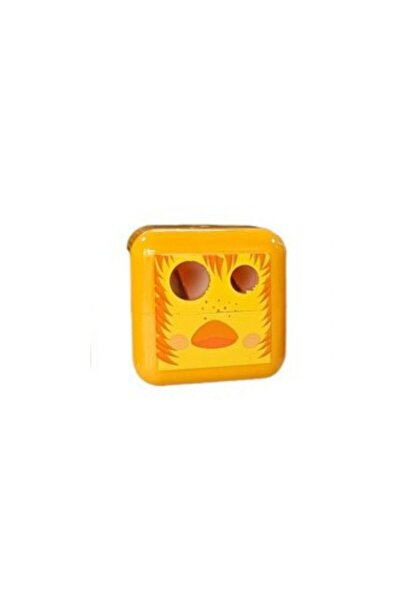 Adel مبراة أقلام كيوبيز - أصفر