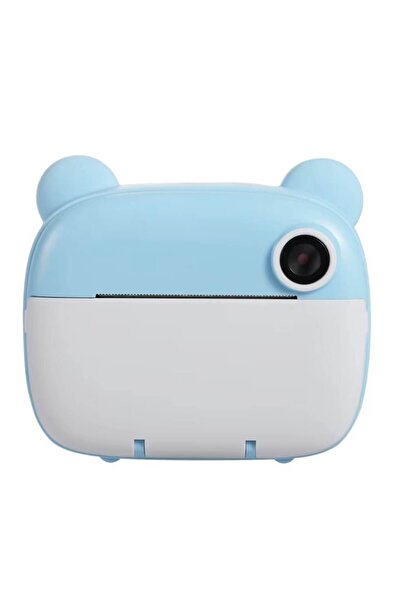 AMYMAT Q5 Instant Mini Thermal Photo Printer Camera for Kids - 2.4" Screen, Blue