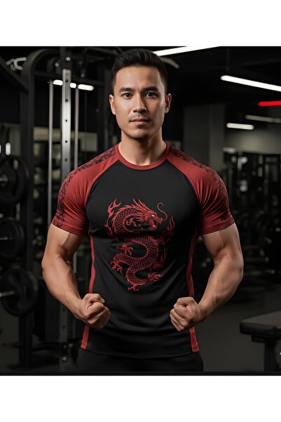 Rang store Gym t-shirt,forma ufc Crypto venum tişort,Ejderha tasarım forma -futbol forma-antreman