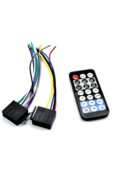 Mihai Car MP3 player Andowl CA001B radio BT USB SD AUX FM remote control