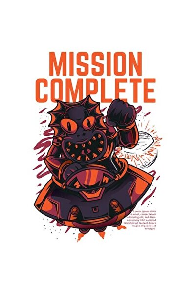 OEM Autocolant – Monstru în navă spațială, „Misiune completă”, extraterestru,...