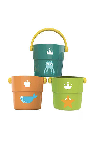 Krista Σετ 3 διασυνδεόμενων στοιβαζόμενων βράχων, για μωρά, 12 μηνών+, με θαλ...