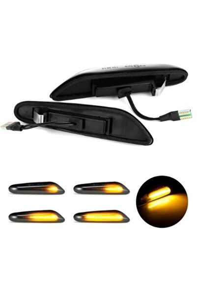 Ruan Set of 2 x BMW LED Dynamic Sequential Wing Turn Signals