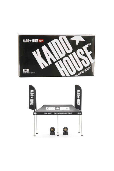 mini gt 1:64 Kaido House Tent V1 Servis Çadırı Seti