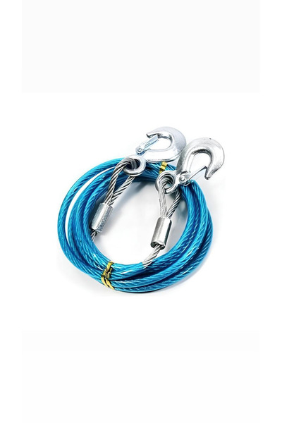 Marka Oto Çekme Halatı Çelik İzoleli Çeki Halatı 12 Ton