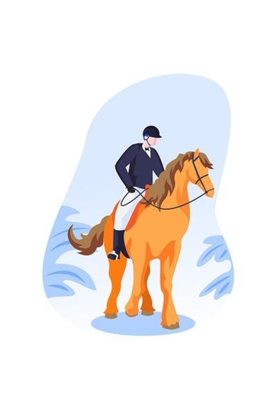 OEM Αυτοκόλλητο με αναβάτη, άλογο, λάτρεις της ιππασίας, λευκά περιγράμματα, ...