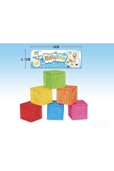 Krista Set of 6 Moi sensory cubes for teething and bathing