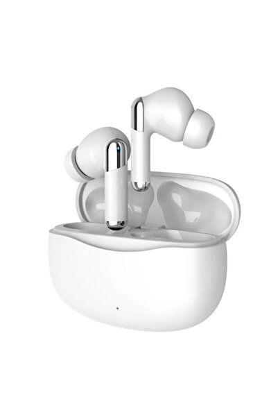 AMYMAT AIR PRO Wireless Earbuds, ANC & ENC, Wireless Charging Case, Bluetooth 5.3, IP54, White