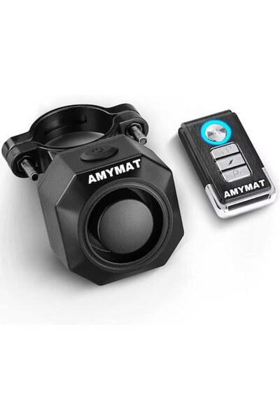 AMYMAT Wireless Anti-theft Alarm for Electric Bicycles – Advanced Protection with IP65, 113dB and Remote