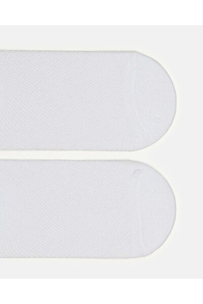 REDTAG Senior Girls White Invisible Socks (2 Pairs)