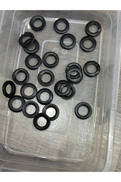 Gönülden Tasarım 24 bucăți set de mărgele inelare din bambus de 2 cm