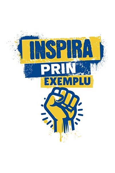 OEM Autocolant pumn bărbat - motivațional „Inspiră prin exemplu”, vinil PVC, ...