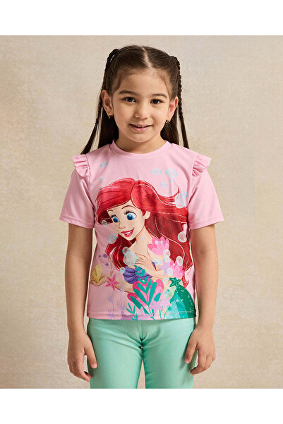 REDTAG Girls Pink And Green Printed Swim Set (2 Piece)