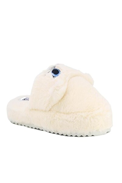 Auris Women's Animal Indoor Slippers – Cute Cat Plush Winter Model